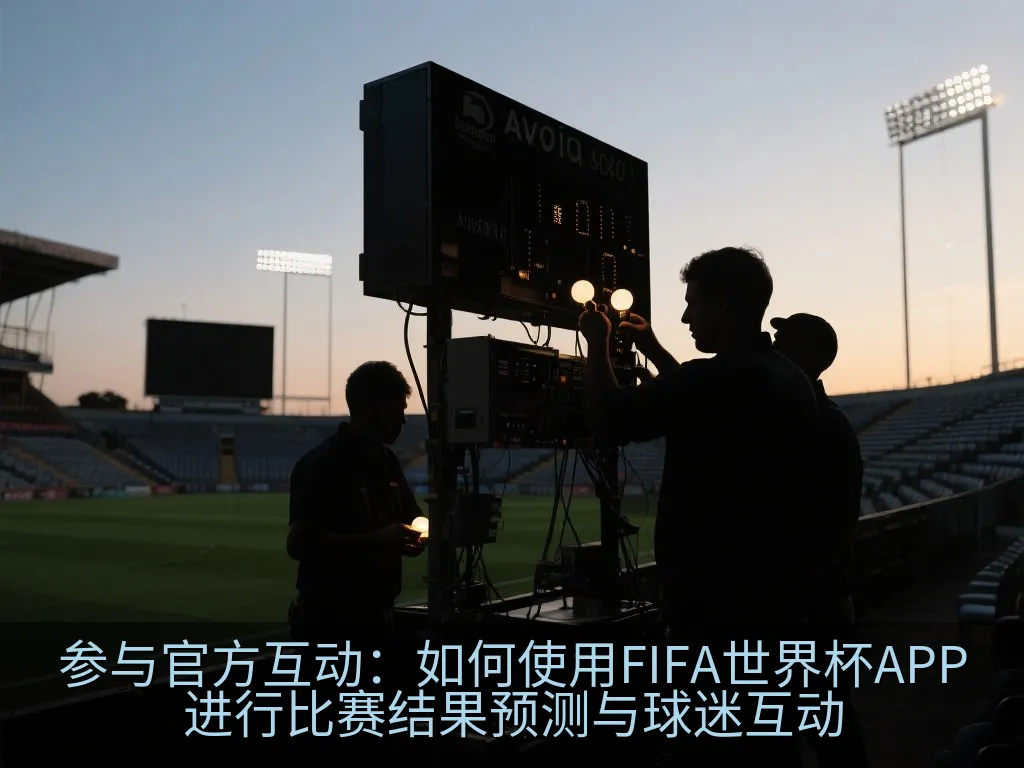 参与官方互动：如何使用FIFA世界杯APP进行比赛结果预测与球迷互动